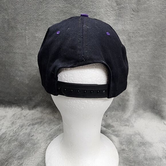 Circus Circus Ringmaster Club Black & Purple Ball Cap Hat Snapback - Picture 3 of 7